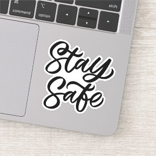 Sticker Restez en sécurité
