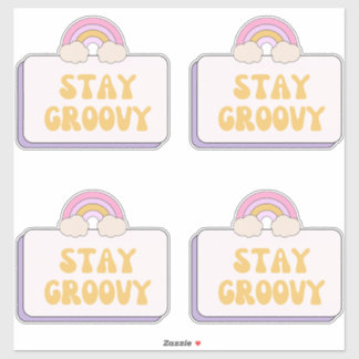 Sticker Restez Groovy