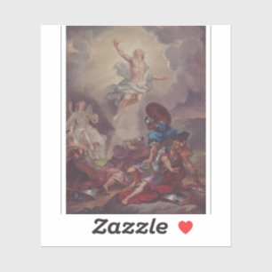 Sticker Résurrection de Jésus par Berndt Abraham Godenhjel