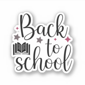 Sticker Retour À L'École