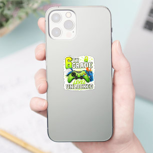 Sticker Retour à l'école 6e niveau sixième débloqué