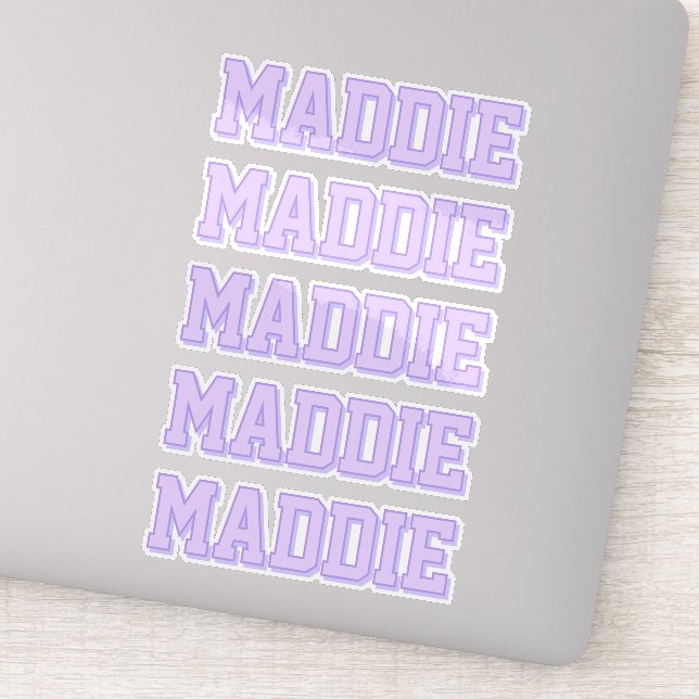 Sticker Retour au nom de l'école (Détail)