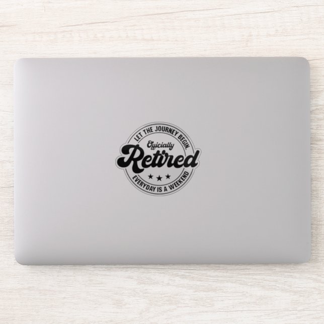 Sticker Retraite (Ordinateur)