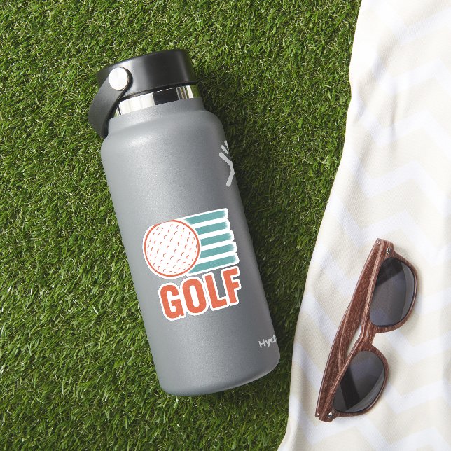 Sticker Retro Grunge Golf (HydroFlask Insitu)