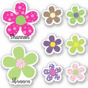Sticker Retro les années 70 Hippie Boho Style