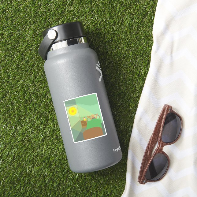 Sticker Réveil (HydroFlask Insitu)