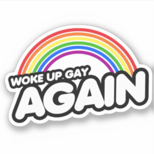 Sticker Réveillez Gay