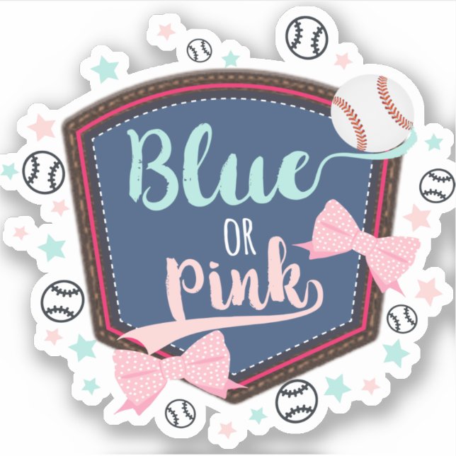 Sticker Révélation de genre (Devant)