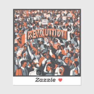 Sticker "Révolution"