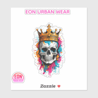 STICKER REY CALAVERA