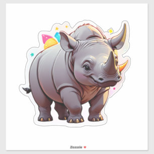 Sticker Rhino
