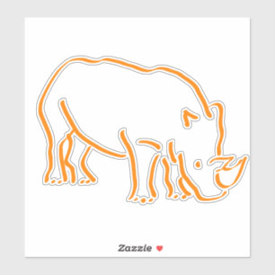 Sticker Rhino
