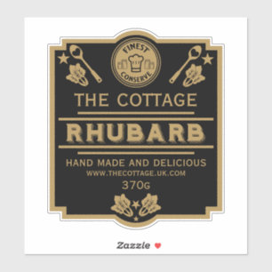 Sticker Rhubarb Conserve Maker