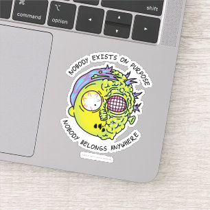 Sticker RICK ET MORTY™  Citation de vol de mortier Styli