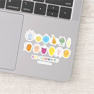 Sticker RICK ET MORTY™  Obtenir Schwifty