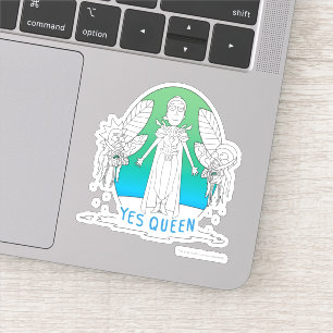 Sticker RICK ET MORTY™   Oui Reine
