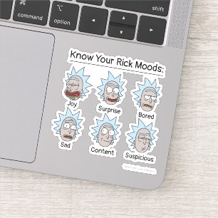 Sticker RICK ET MORTY™ Rick's Moods