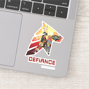 Sticker RICK ET MORTY™   Space Beth Defiance Crew