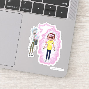 Sticker RICK ET MORTY™  Vous Vivez Avec Les Conséquence