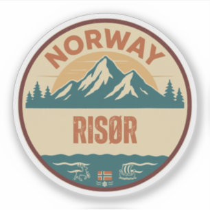 Sticker Risør, Norvège Norvège