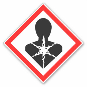 STICKER RISQUE DE SANTÉ À LONG TERME COSHH