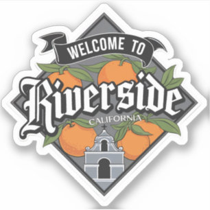 Sticker Riverside California