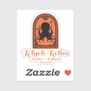 Sticker R'lyeh Relics Antiquités d'Innsmouth