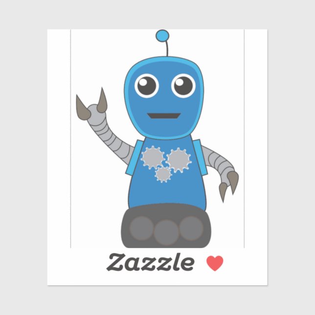 Sticker Robot (Feuille)