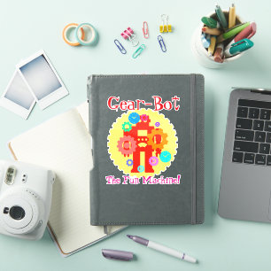 Sticker Robot d'engrenage