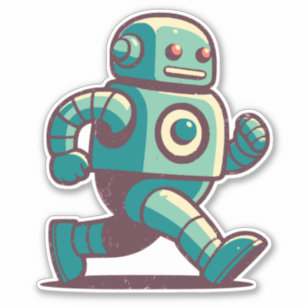 Sticker Robot Runner