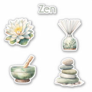 Sticker Roches Zen 