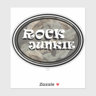 Sticker Rock Junkie