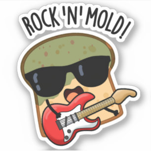 Sticker Rock n Mold Blague drôle de pain
