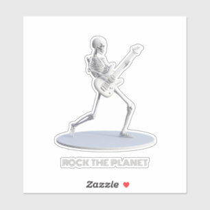 Sticker Rock The Planet