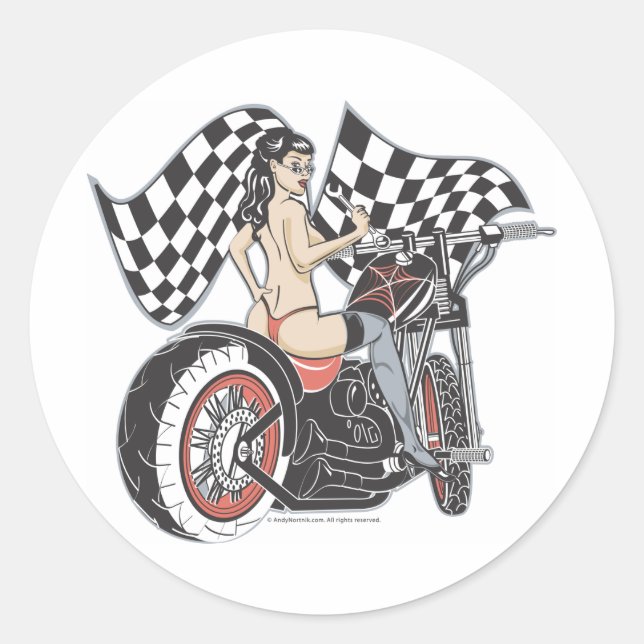 Sticker Rockabilly (Devant)