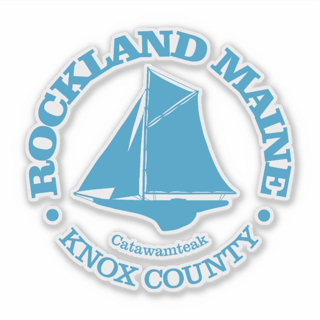 Sticker Rockland (sloop) (Devant)
