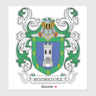 Sticker Rodriguez Family Crest