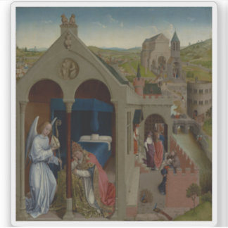 Sticker Rogier van der Weyden : Le rêve du pape Serge