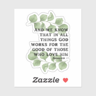 Sticker Romains 8:28