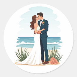 Sticker Romance Beach
