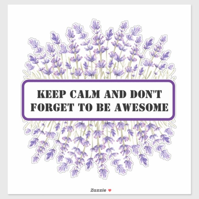 Sticker Romantic Field Flowers Lovers (Feuille)