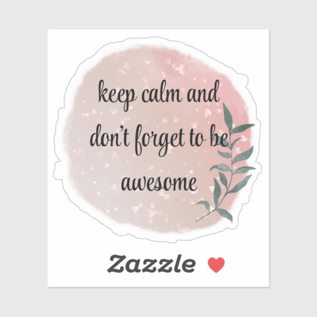 Sticker Romantic Field Flowers Lovers (Feuille)