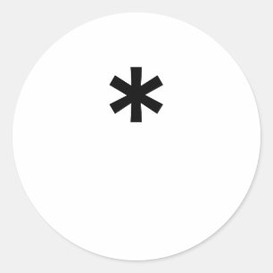 STICKER ROND *