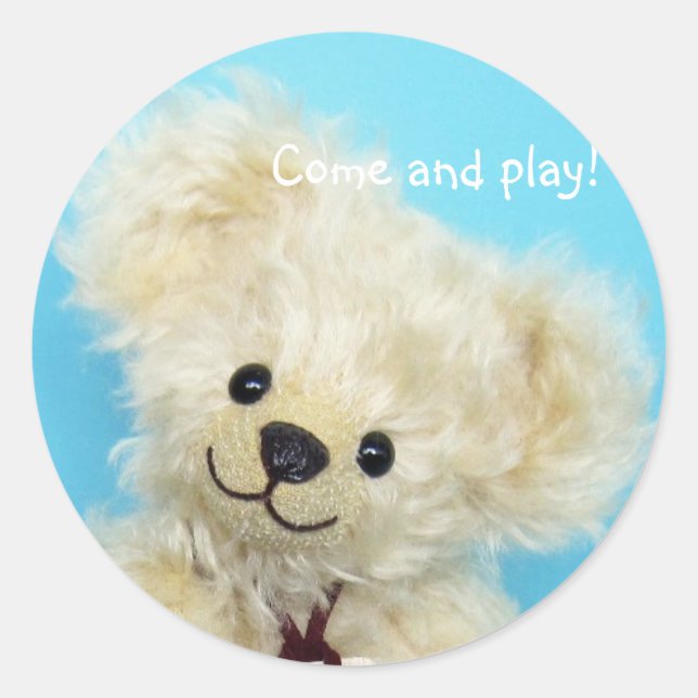 STICKER ROND アトリエうえん オリジナルまるしーる (Devant)