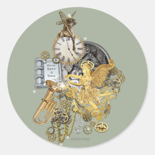 Sticker Rond 0une fois à une fois