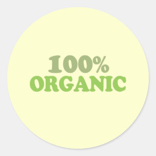 Sticker Rond 100 % bio