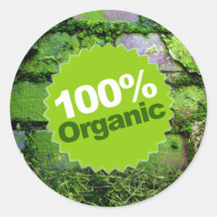 Sticker Rond 100% bio