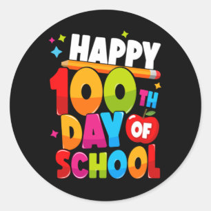Sticker Rond 100 jours d'école 44
