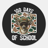 100 Jours D'école Cerf Chasse Cerf Camo Chasseur B