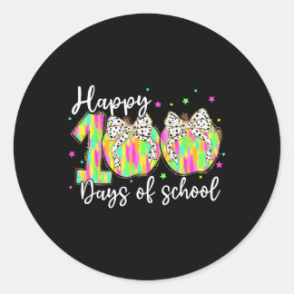 Sticker Rond 100 Jours Smarter Happy 100 Jours De Coquette À L'